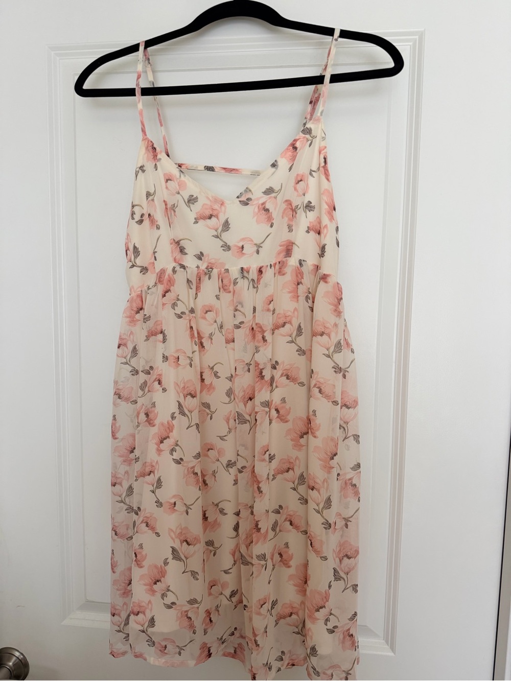 Floral Spaghetti Strap Sundress - Blossom Print